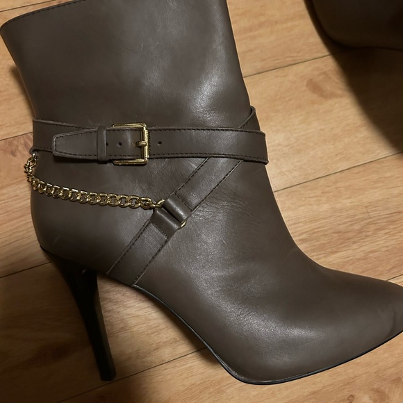 Ralph Lauren unique leather stiletto boots they are so different fabulous - Picture 9 of 15